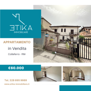 Appartamento in vendita in Via Arrigo Boito, 30 Colleferro V240830-03